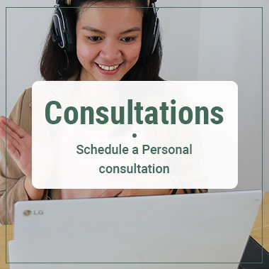 Consultations: Schedule a personal consultation