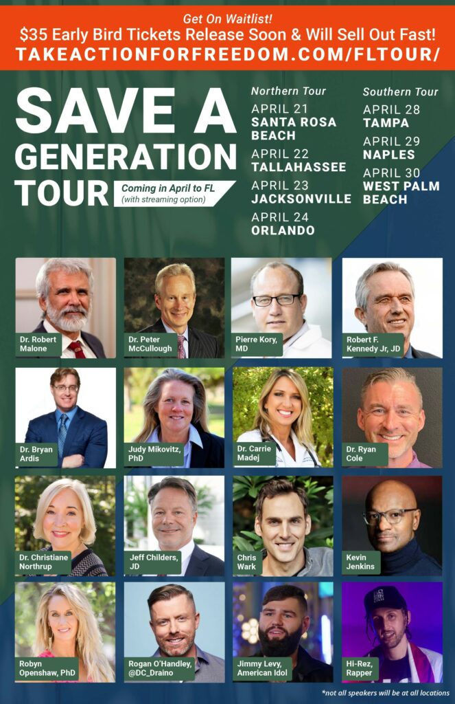 Save A Generation Tour Florida 2022